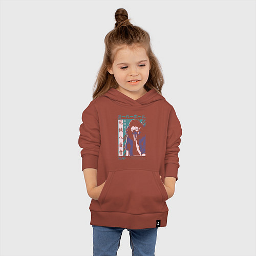 Детская толстовка-худи Моя геройская академия Chisaki Kai / Кирпичный – фото 4