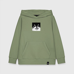Толстовка детская хлопковая BTS Ентан, цвет: авокадо
