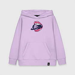 Толстовка детская хлопковая Вкус Сатурна, цвет: лаванда