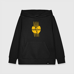 Толстовка детская хлопковая Wu-Tang tiger style, цвет: черный