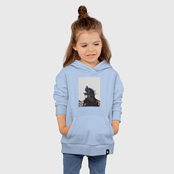 Толстовка детская хлопковая Artorias of the Abyss, цвет: мягкое небо — фото 2