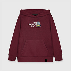 Толстовка детская хлопковая Bander brand, цвет: меланж-бордовый