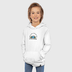 Толстовка детская хлопковая Фотографируй то что любишь, цвет: белый — фото 2
