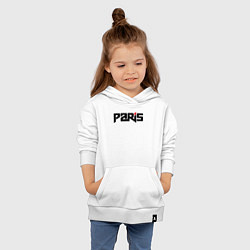 Толстовка детская хлопковая City Paris, цвет: белый — фото 2