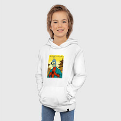 Толстовка детская хлопковая Spider Bender -Japanese style, цвет: белый — фото 2