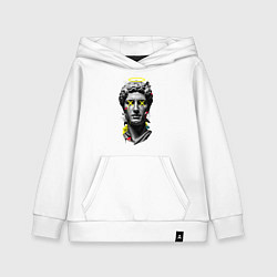Толстовка детская хлопковая Давид, цвет: белый