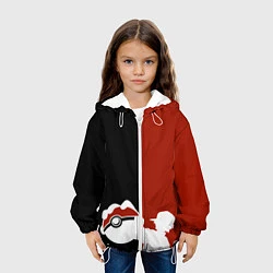 Куртка с капюшоном детская Ловец покемонов, цвет: 3D-белый — фото 2