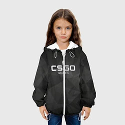 Куртка с капюшоном детская CS:GO Graphite, цвет: 3D-белый — фото 2