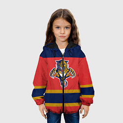 Куртка с капюшоном детская Florida Panthers, цвет: 3D-черный — фото 2