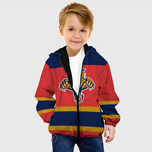 Детская куртка Florida Panthers / 3D-Черный – фото 4