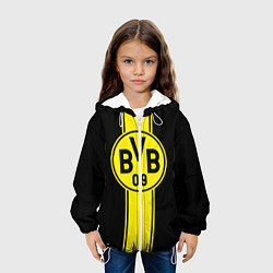 Куртка с капюшоном детская BVB, цвет: 3D-белый — фото 2