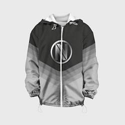 Куртка с капюшоном детская EnVyUs Uniform, цвет: 3D-белый