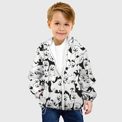Куртка с капюшоном детская Undertale Annoying dog, цвет: 3D-белый — фото 2