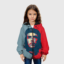 Куртка с капюшоном детская Che Guevara, цвет: 3D-черный — фото 2