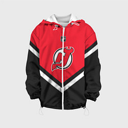 Куртка с капюшоном детская NHL: New Jersey Devils, цвет: 3D-белый