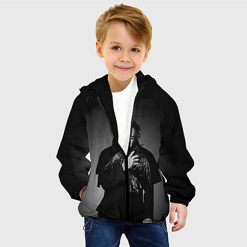 Детская куртка Тим Бёртон / 3D-Черный – фото 4