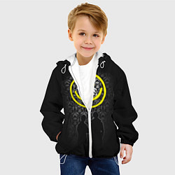 Куртка с капюшоном детская Sherlock Smile, цвет: 3D-белый — фото 2
