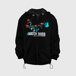 Куртка с капюшоном детская Watch Dogs 2, цвет: 3D-черный