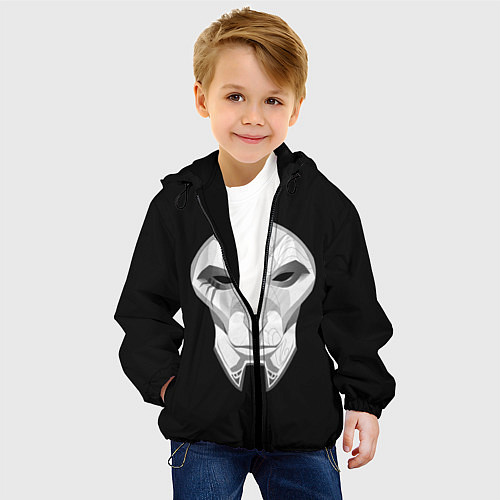 Детская куртка Black / 3D-Черный – фото 4