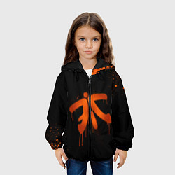 Куртка с капюшоном детская Fnatic: Black collection, цвет: 3D-черный — фото 2