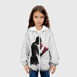 Куртка с капюшоном детская Hope Faith, цвет: 3D-белый — фото 2