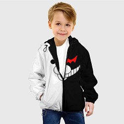 Куртка с капюшоном детская Monokuma, цвет: 3D-черный — фото 2