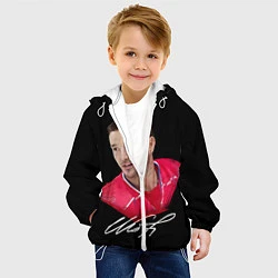 Куртка с капюшоном детская Ковальчук, цвет: 3D-белый — фото 2