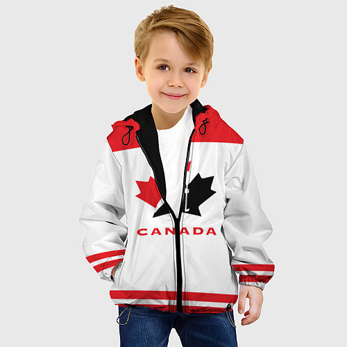 Детская куртка Canada Team / 3D-Черный – фото 4