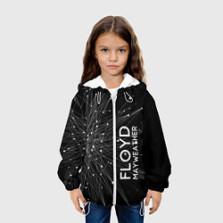Куртка с капюшоном детская Floyd Mayweather: Lines, цвет: 3D-белый — фото 2