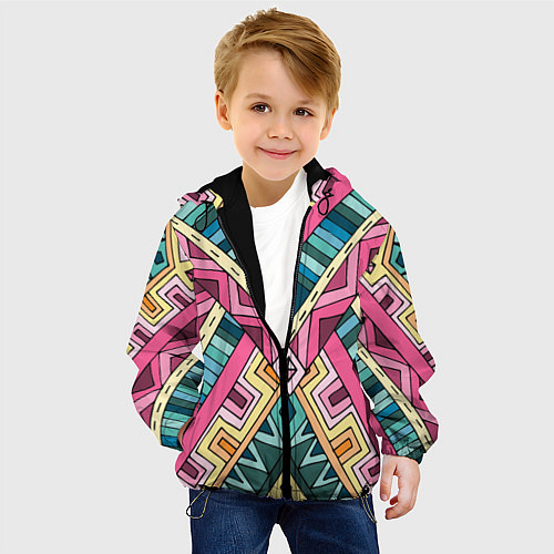 Детская куртка Этнический стиль / 3D-Черный – фото 4