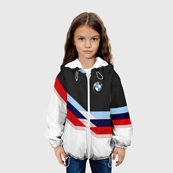 Куртка с капюшоном детская BMW M SPORT, цвет: 3D-белый — фото 2