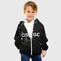 Куртка с капюшоном детская CS:GO SWAT, цвет: 3D-белый — фото 2