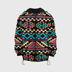 Куртка с капюшоном детская Ethnic of Egypt, цвет: 3D-черный