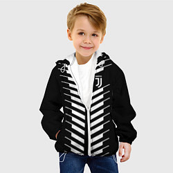 Куртка с капюшоном детская FC Juventus: Creative, цвет: 3D-белый — фото 2