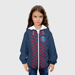Куртка с капюшоном детская FC PSG: Creative, цвет: 3D-белый — фото 2