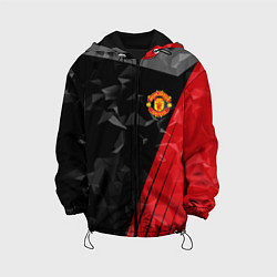 Куртка с капюшоном детская FC Manchester United: Abstract, цвет: 3D-черный