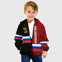 Куртка с капюшоном детская Volgograd, Russia, цвет: 3D-черный — фото 2