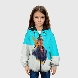 Куртка с капюшоном детская Три билборда близ Эббинга, цвет: 3D-черный — фото 2