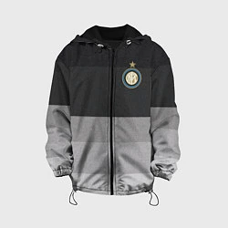Детская куртка ФК Интер: Серый стиль