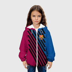 Куртка с капюшоном детская FCB, цвет: 3D-белый — фото 2
