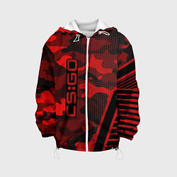 Детская куртка CS:GO Red Camo