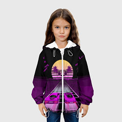 Куртка с капюшоном детская Digital Race, цвет: 3D-белый — фото 2