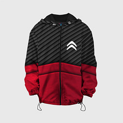 Куртка с капюшоном детская Citroen: Red Carbon, цвет: 3D-черный