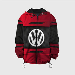 Куртка с капюшоном детская Volkswagen Collection, цвет: 3D-черный