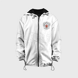 Куртка с капюшоном детская Russia 2022 The Winner!, цвет: 3D-черный