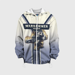 Куртка с капюшоном детская Warhammer 40000: Tau Empire, цвет: 3D-белый