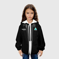 Куртка с капюшоном детская RK800 Android Black, цвет: 3D-белый — фото 2