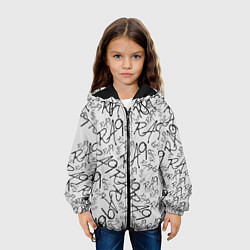 Куртка с капюшоном детская RA9 DEVIANT, цвет: 3D-черный — фото 2