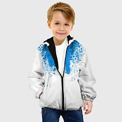 Куртка с капюшоном детская Android Blood: White, цвет: 3D-черный — фото 2