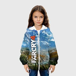 Куртка с капюшоном детская Far Cry 4: Ice Mountains, цвет: 3D-белый — фото 2